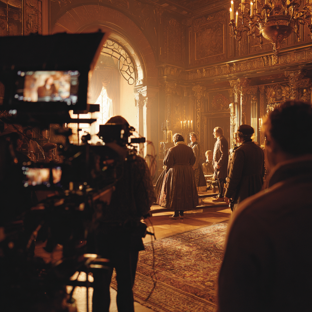 u8572111467_a_film_crew_shooting_a_period_drama_in_a_historic_8eb39729-c00c-4183-a528-4c32f892f396_2